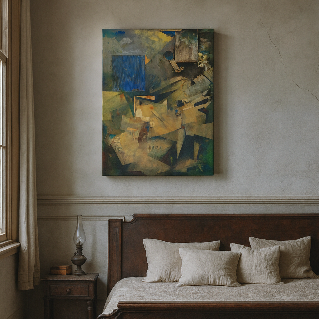 Merz Picture 21b, The Hair-Navel Picture