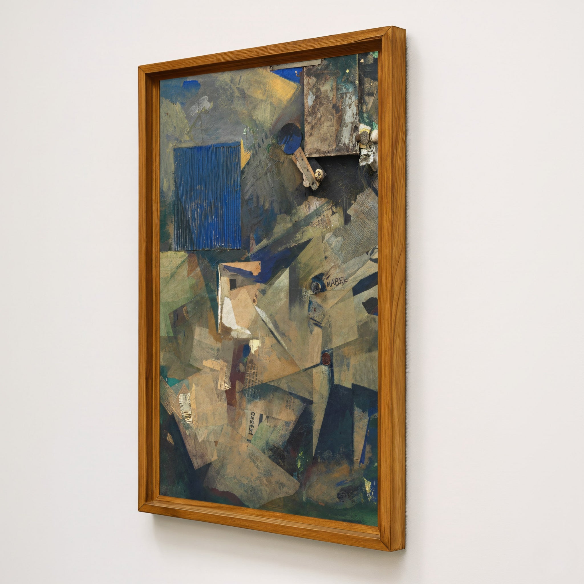 Merz Picture 21b, The Hair-Navel Picture