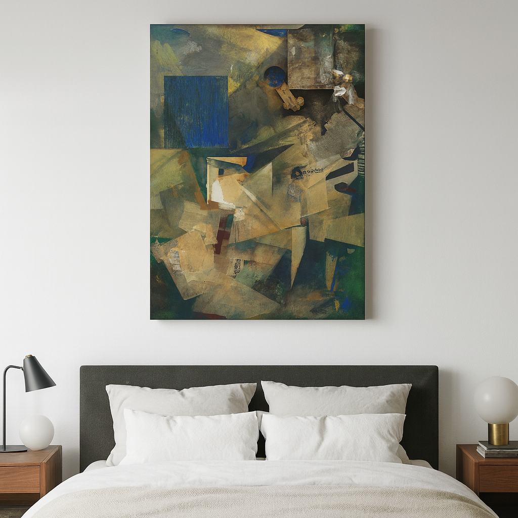 Merz Picture 21b, The Hair-Navel Picture