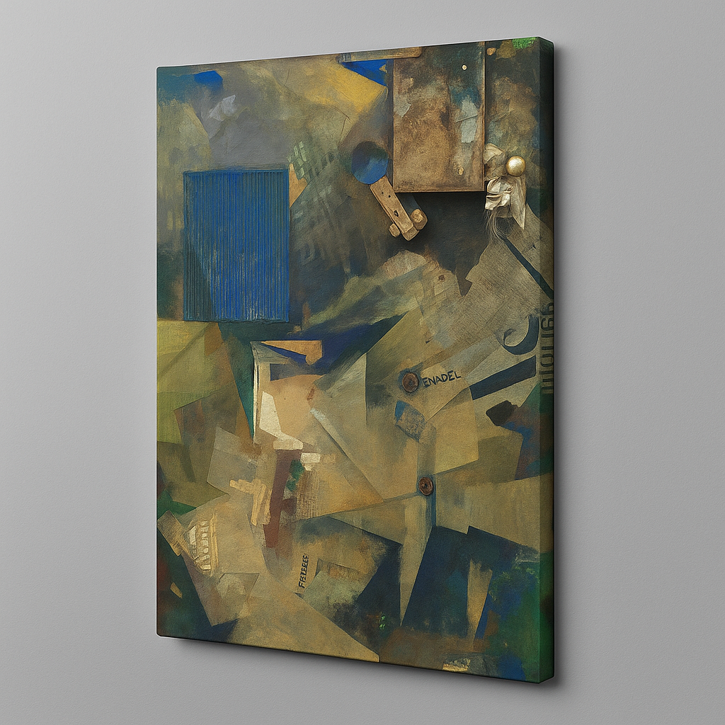 Merz Picture 21b, The Hair-Navel Picture