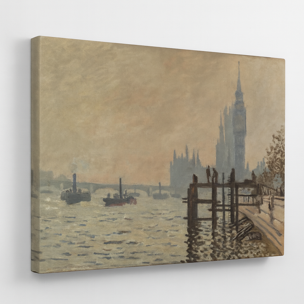 The Thames below Westminster.