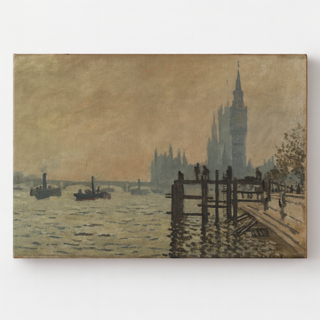 The Thames below Westminster.