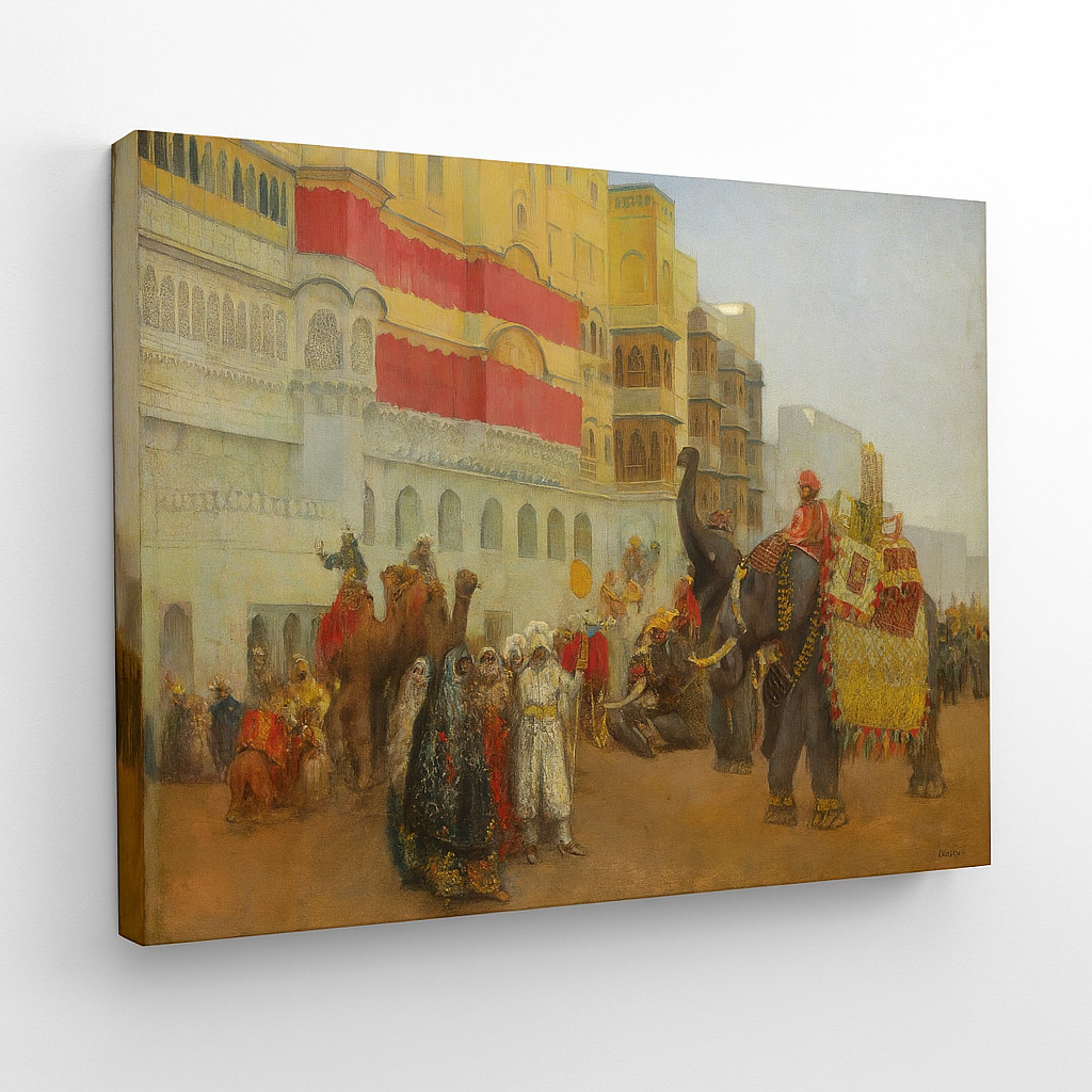 A Fete Day at Bekanir - Beloochistan, Bekanir