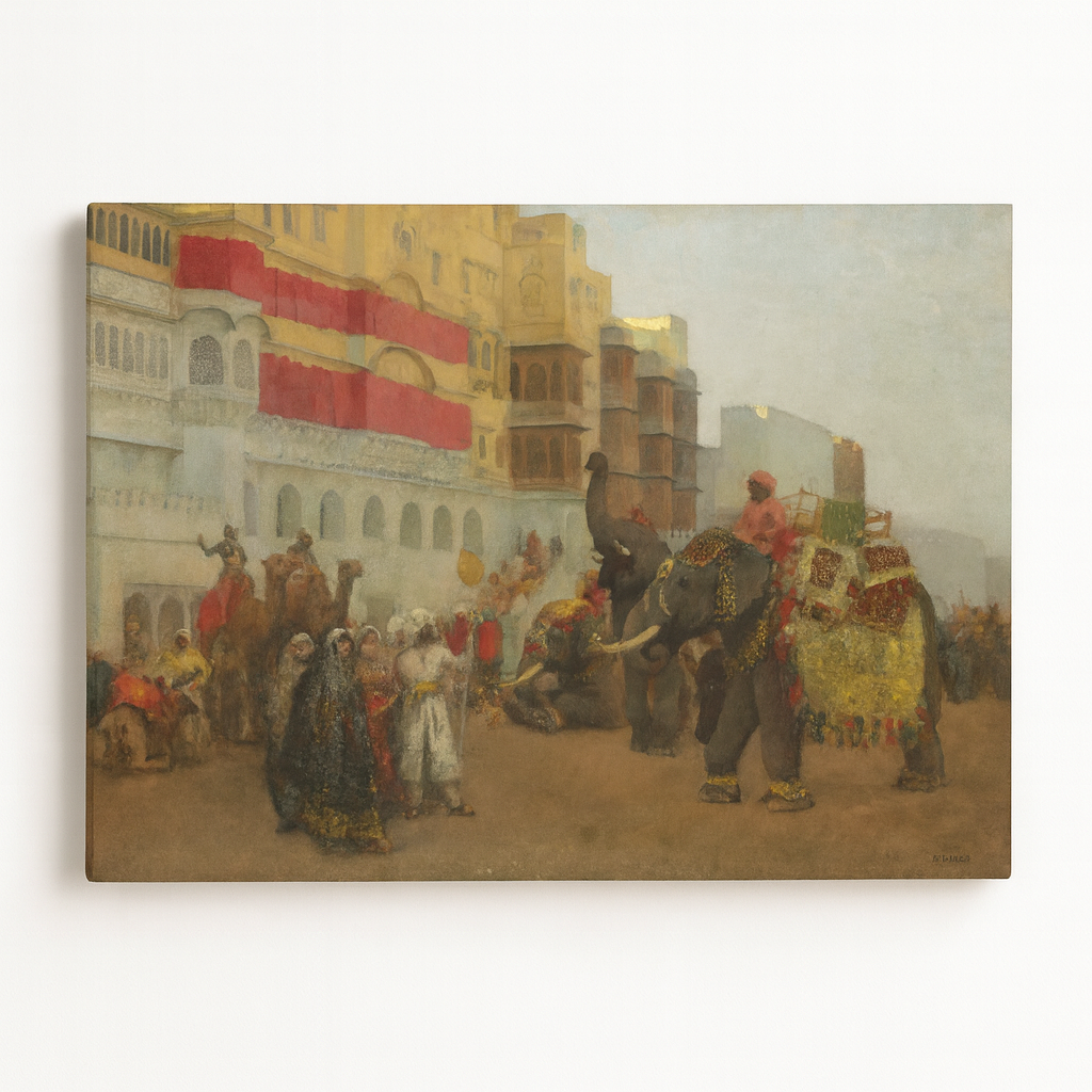 A Fete Day at Bekanir - Beloochistan, Bekanir