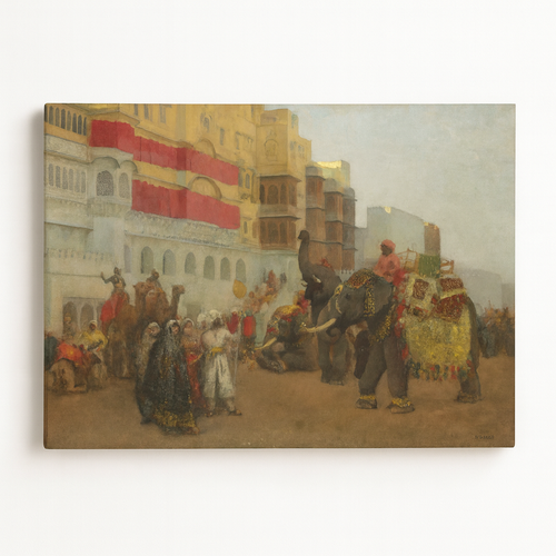 A Fete Day at Bekanir - Beloochistan, Bekanir