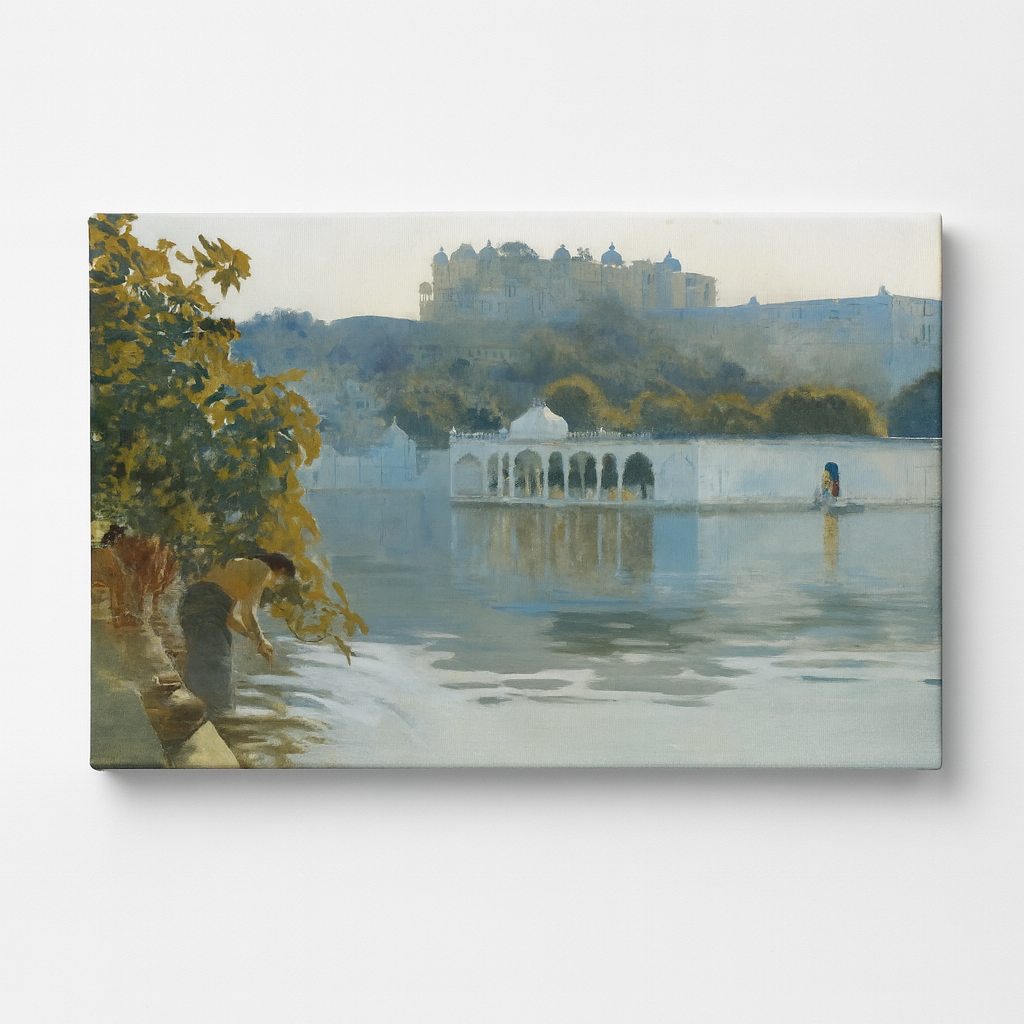 Lake At Oodeypore, India 2