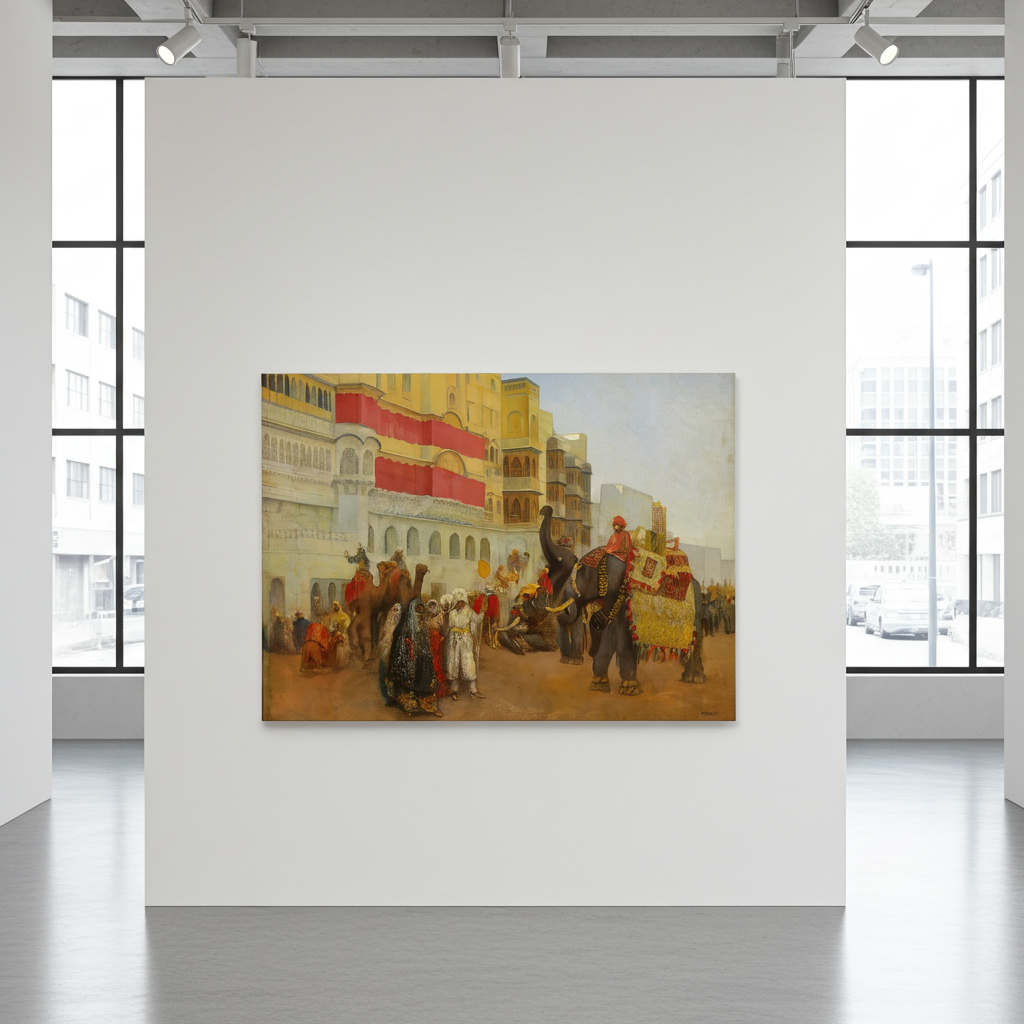 A Fete Day at Bekanir - Beloochistan, Bekanir